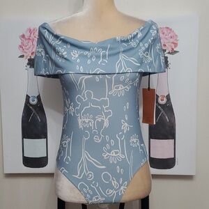 NWT Nordstrom By Christina Martinez Bodysuit